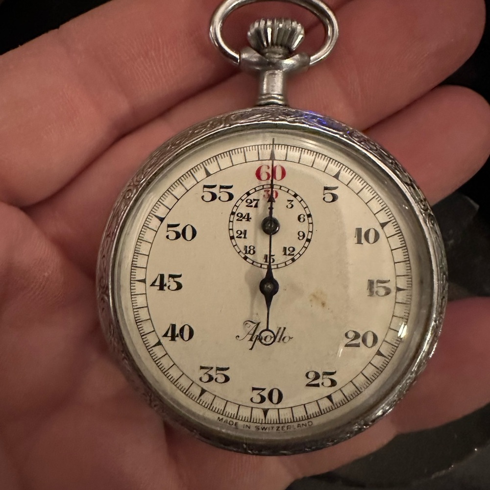 Apollo by Aristo Silver Pocket Watch
